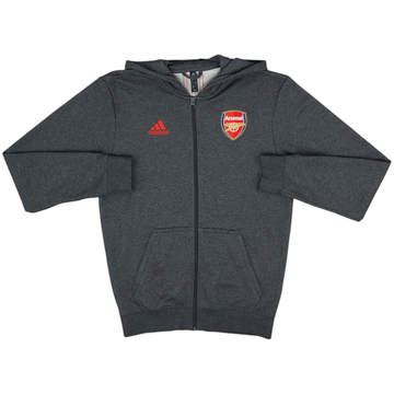 2020-21 Arsenal adidas Hooded Track Top - 8/10 - (S)