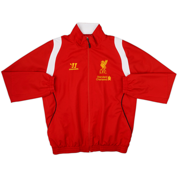 2013-14 Liverpool New Balance Warrior Track Jacket - 8/10 - (L)