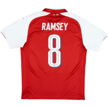 2017-18 Arsenal Home Shirt Ramsey #8 - 7/10 - (M)