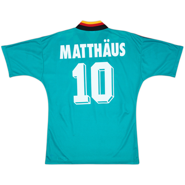 1994-96 Germany Away Shirt Matthaus #10 - 9/10 - (M)