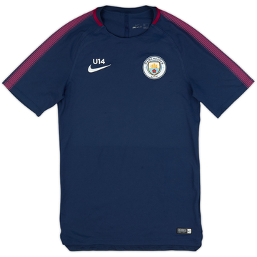 2017-18 Manchester City Player Issue Nike Training Shirt - 8/10 - (S)