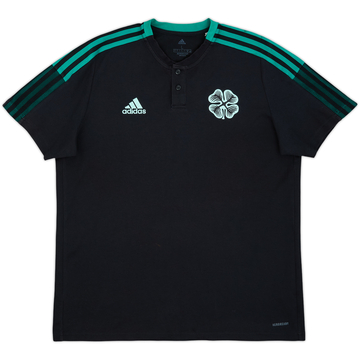 2021-22 Celtic adidas Polo Shirt - 8/10 - (L)