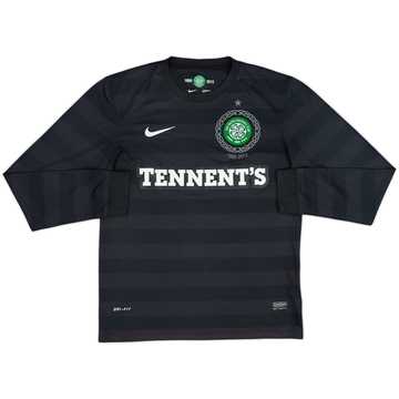 2012-13 Celtic '125th Anniversary' Away L/S Shirt - 8/10 - (S)