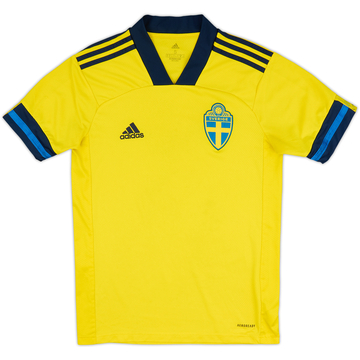 2020-21 Sweden Home Shirt - 5/10 - (S)