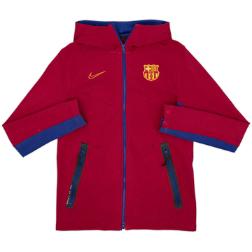 2020-21 Barcelona Nike Hooded Track Jacket - 5/10 - (S)