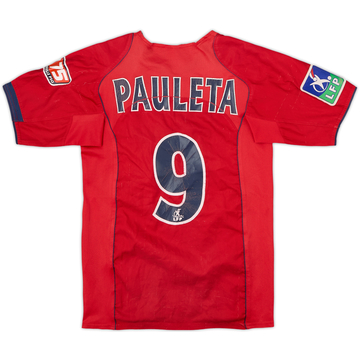 2004-05 Paris Saint-Germain Away Shirt Pauleta #9 - 5/10 - (M.Boys)