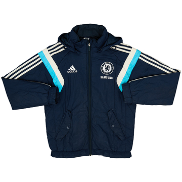 2014-15 Chelsea adidas Padded Bench Coat - 6/10 - (XS)