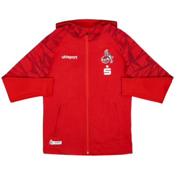 2021-22 FC Koln Uhlsport Hooded Track Jacket - 10/10 - (M)