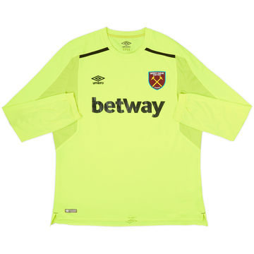 2017-18 West Ham GK Shirt - 5/10 - (XXL)