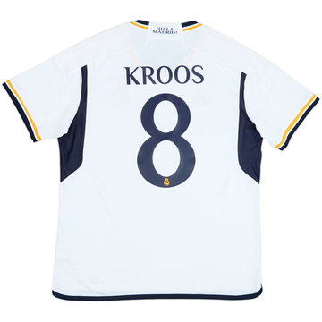 2023-24 Real Madrid Home Shirt Kroos #8 - 7/10 - (XL)