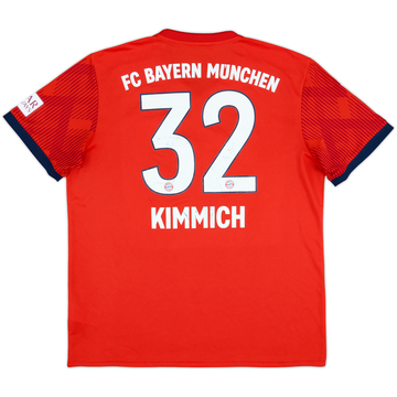 2018-19 Bayern Munich Home Shirt Kimmich #32 - 4/10 - (L)