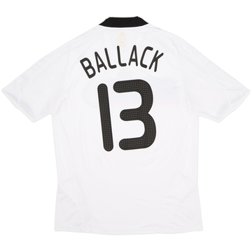 2008-09 Germany Home Shirt Ballack #13 - 6/10 - (M)