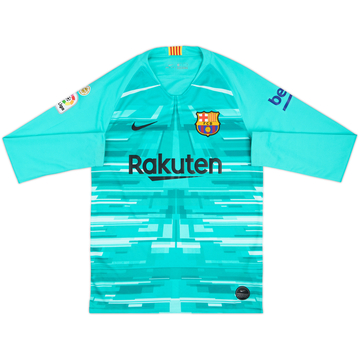 2019-20 Barcelona GK Shirt - 8/10 - (S)