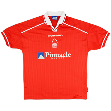 1998-00 Nottingham Forest Home Shirt - 8/10 - (XL)