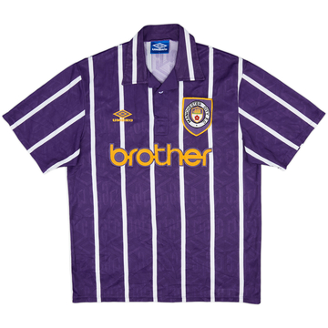 1993-94 Manchester City Away Shirt - 8/10 - (L)