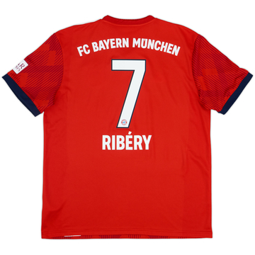 2018-19 Bayern Munich Home Shirt Ribery #7 - 9/10 - (L)