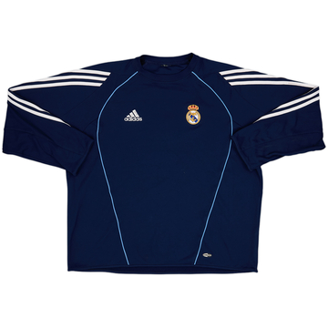 2005-06 Real Madrid adidas Sweat Top - 4/10 - (M)