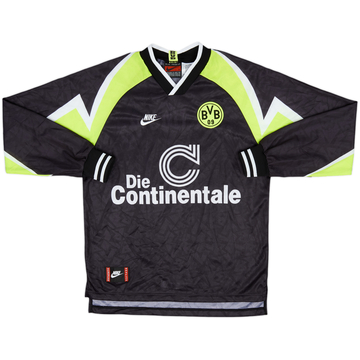 1995-96 Borussia Dortmund Away L/S Shirt - 10/10 - (M)