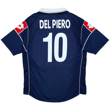 2000-01 Juventus Away Shirt Del Piero #10 - 8/10 - (M)
