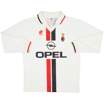 1995-96 AC Milan Away L/S Shirt - 7/10 - (M)