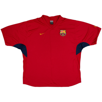2003-04 Barcelona Nike Camiseta de Entrenamiento - 8/10 - (XXL)