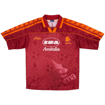 1995-96 Roma Camiseta Local - 8/10 - (S)