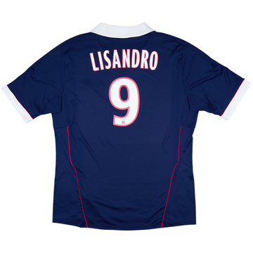 2011-12 Lyon Away Shirt Lisandro #9 - 8/10 - (XXL)