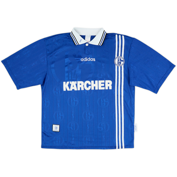 1996-97 Schalke Home Shirt #10 - 8/10 - (L)