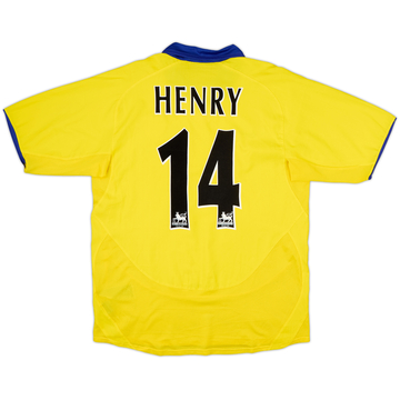 2003-05 Arsenal Away Shirt Henry #14 - 8/10 - (M)