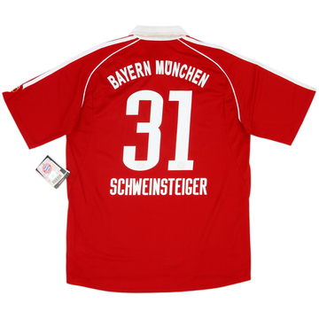 2005-06 Bayern Munich Home Shirt Schweinsteiger #31 (L)