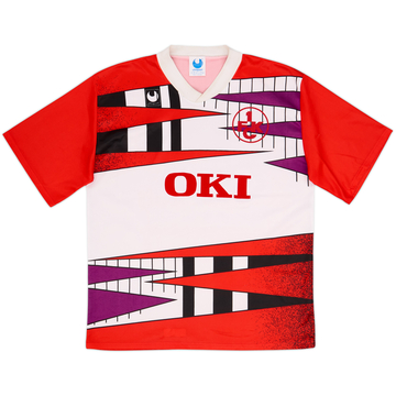 1991-92 Uhlsport Template Shirt (Kaiserslautern) - 9/10 - (XL)