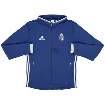 2016-17 Real Madrid adidas Hooded Track Jacket - 5/10 - (M)