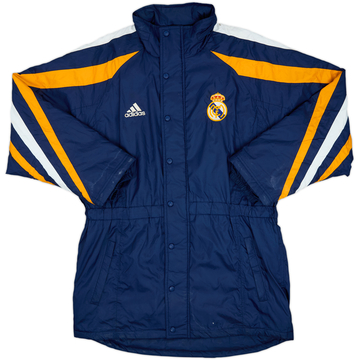 1997-98 Real Madrid adidas Padded Bench Coat - 7/10 - (L)