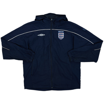 2008-09 England Umbro Hooded Track Jacket - 6/10 - (M)