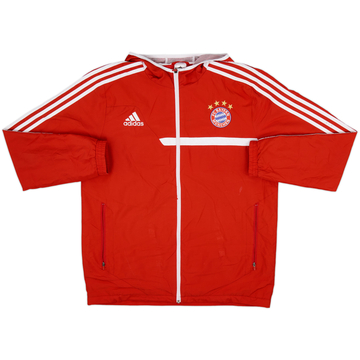 2013-14 Bayern Munich adidas Hooded Track Jacket - 7/10 - (M/L)