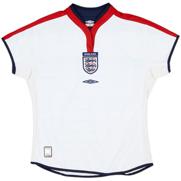 2003-05 England Home Shirt - 7/10 - (Women's M)
