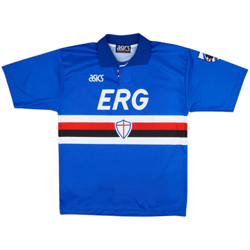 Camiseta de local de Sampdoria 1992-94 - 10/10 - (L)