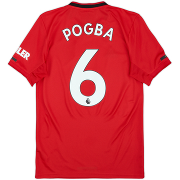 2019-20 Manchester United Home Shirt Pogba #6 - 10/10 - (XS)