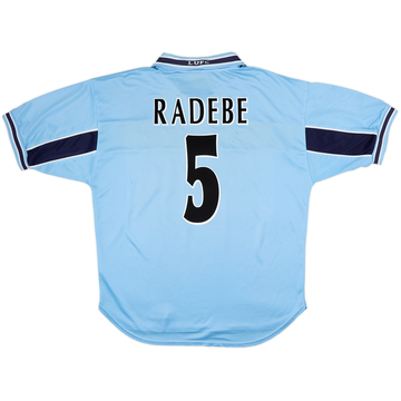 1999-00 Leeds United Away Shirt Radebe #5 - 7/10 - (L)