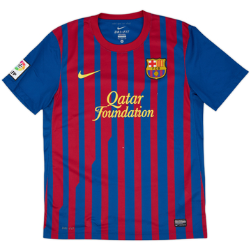 2011-12 Barcelona Home Shirt - 4/10 - (M)