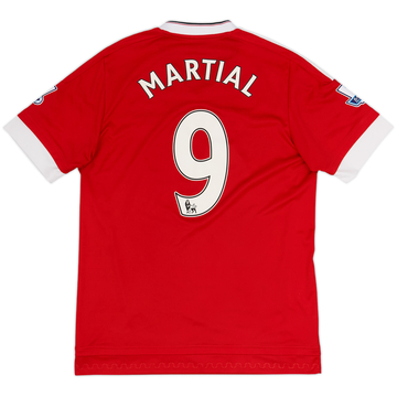 2015-16 Manchester United Home Shirt Martial #9 - 7/10 - (M)