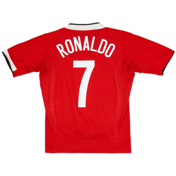2004-06 Manchester United Home Shirt Ronaldo #7 - 6/10 - (M)