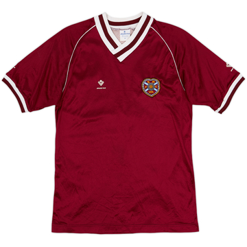 1987-89 Hearts Home Shirt - 9/10 - (M)