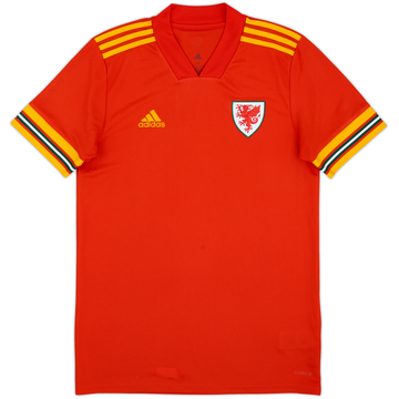 2020-21 Wales Home Shirt - 9/10 - (M)