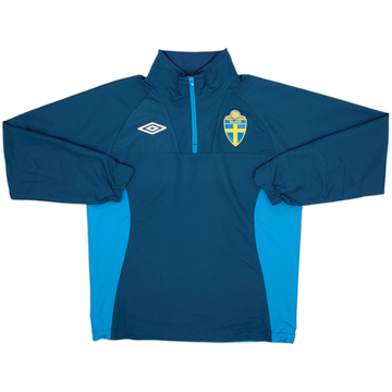2008-10 Sweden Umbro 1/4 Zip Drill Top - 8/10 - (XS)