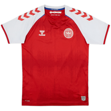 2020-21 Denmark Home Shirt - 5/10 - (L.Boys)