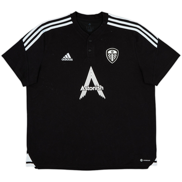 2021-22 Leeds United adidas Polo Shirt - 9/10 - (XL)