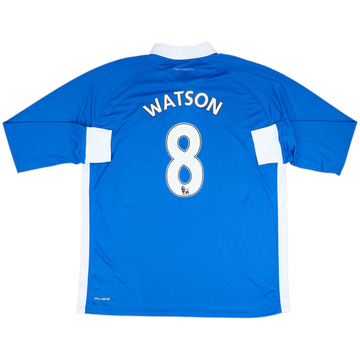 2011-12 Wigan Home L/S Shirt Watson #8 - 8/10 - (3XL)
