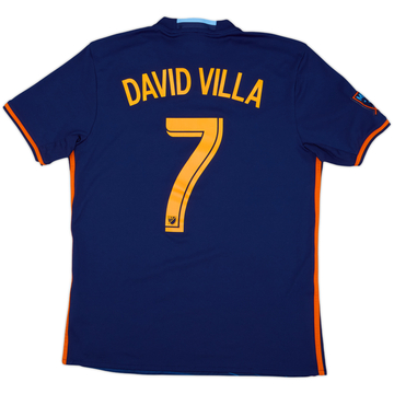 2016-17 New York City Away Shirt David Villa #7 - 8/10 - (M)