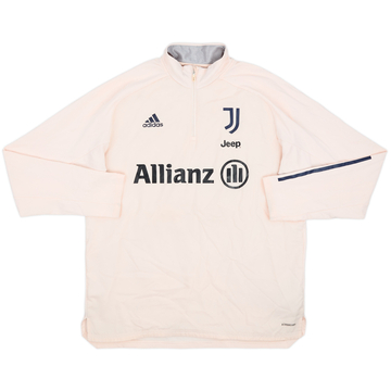 2020-21 Juventus adidas 1/4 Zip Drill Top - 8/10 - (L)